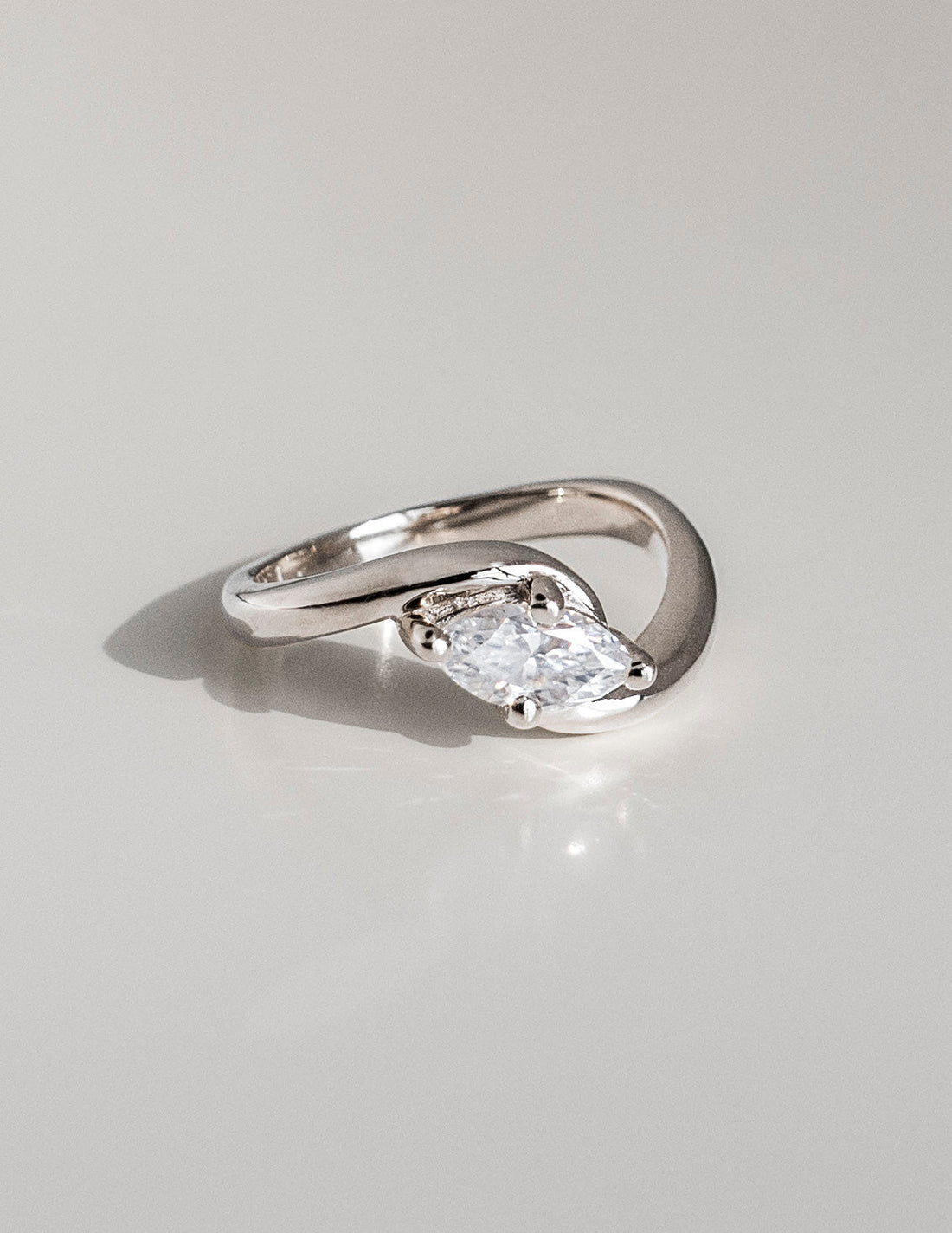 0.50 -1.50 CT Marquise Cut CVD Diamond Solitaire Engagement Ring- Custom Listing Ashley