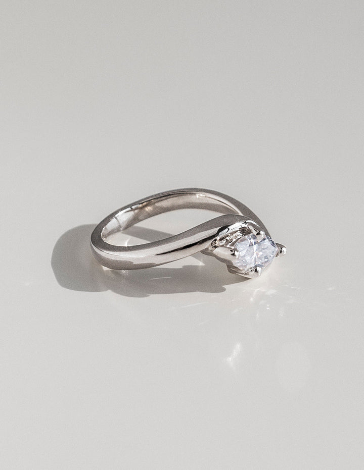 0.50 -1.50 CT Marquise Cut CVD Diamond Solitaire Engagement Ring- Custom Listing Ashley