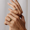 1.0CT-3.0CT Bezel Oval Cut Moissanite Diamond Flush Engagement Ring