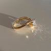 1.0CT-2.0CT Round Cut Moissanite Unique Diamond Engagement Ring