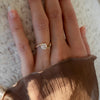 1.0CT-2.0CT Round Cut Moissanite Unique Diamond Engagement Ring