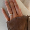 1.0CT-2.0CT Round Cut Moissanite Unique Diamond Engagement Ring
