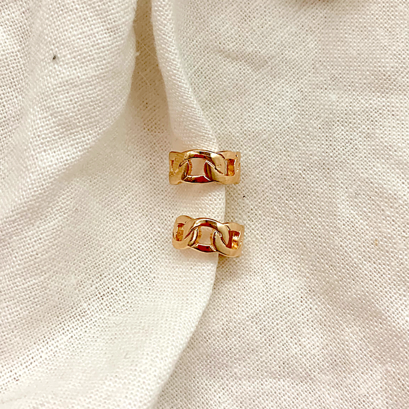 Cuban Cuff Earring for women