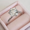 1.50ct Round Brilliant Cut Moissanite Solitaire Engagement Ring