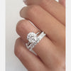 1.50ct Round Brilliant Cut Moissanite Solitaire Engagement Ring