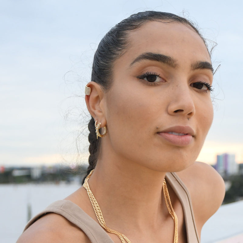 Spike Hoops for women