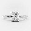 1.0ct Radiant Cut Moissanite Solitaire Style Engagement Ring