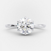 1.50ct Round Brilliant Cut Moissanite Solitaire Engagement Ring