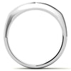 1.25ct Round Cut Five Stone Moissanite Men's Wedding In Rose Gold