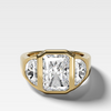 burnished-setting-engagement-ring-radiant-cut.