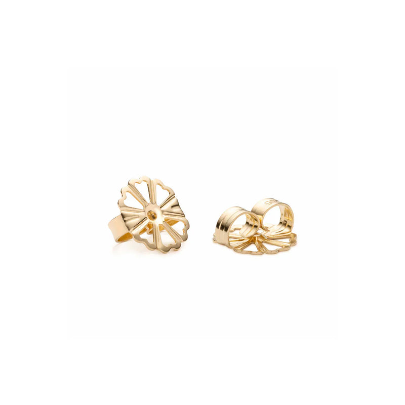 2.90CT Round Garnet Diamond January Birthstone Flower Studs