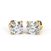 2.0CT Round Cut Moissanite Diamond Stud Earrings in White Gold