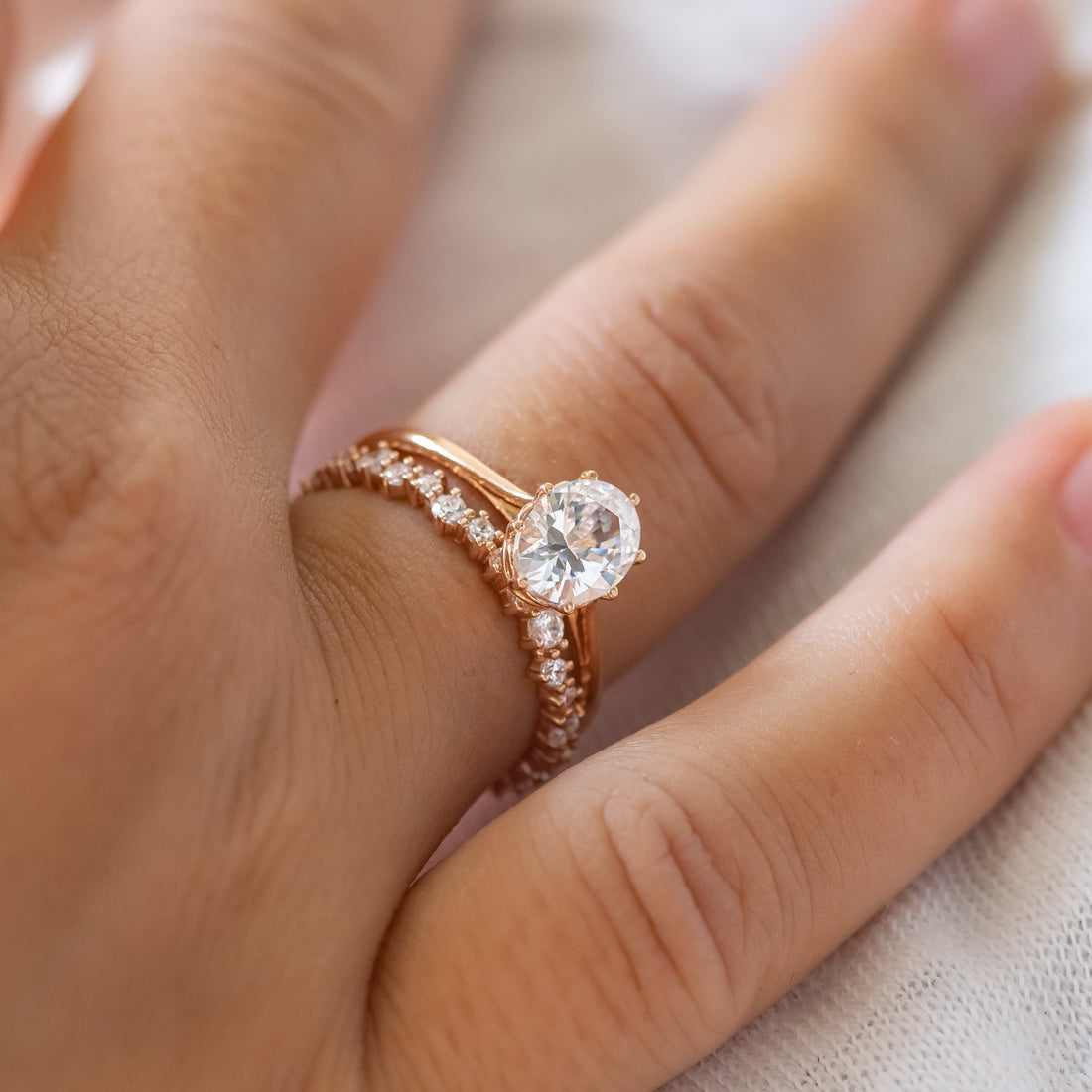 0.54ctw Round Brilliant Cut Full  Eternity Wedding Band