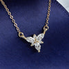 Pear Round Unique Diamond Necklace for Women