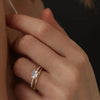 1.0-3.0 CT Emerald CVD Diamond Pave Setting Engagement Ring