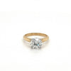 1.30-3.30 CT Round CVD Diamond Solitaire Engagement Ring