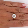 1.30-3.30 CT Round CVD Diamond Solitaire Engagement Ring