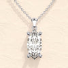 1.0 CT Marquise Moissanite Diamond Solitaire Necklace