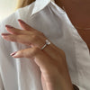 1.0 -3.0 CT Oval CVD Diamond Solitaire Engagement Ring