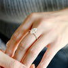 1.0 - 3.0 CT Marquise CVD Diamond Pave Setting Engagement Ring