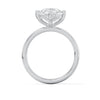 2.0 CT-4.0 CT Pear CVD Diamond Solitaire Engagement Ring