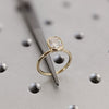 1.0 - 3.0 CT Elongated Cushion   CVD Diamond Bezel Setting Engagement Ring