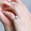 1.0 - 3.0 CT Oval  CVD Diamond Solitaire Engagement Ring