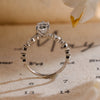 1.0 CT-3.0 CT Pear CVD Diamond Dainty Setting Engagement Ring