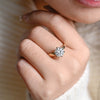 1.0 - 3.0 CT Round  CVD Diamond  Solitaire Engagement Ring