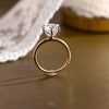 1.0 - 3.0 CT Round CVD Diamond Solitaire Engagement Ring