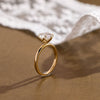 1.0 - 3.0 CT Round CVD Diamond  Solitaire Engagement Ring