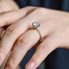 1.0 - 3.0 CT Round CVD Diamond Solitaire Engagement Ring