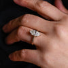 1.0 - 3.0 CT Marquise CVD Diamond Solitaire Engagement Ring