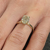 1.50 CT Oval CVD Diamond Solitaire Engagement Ring