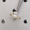 1.50 CT Oval CVD Diamond Solitaire Engagement Ring