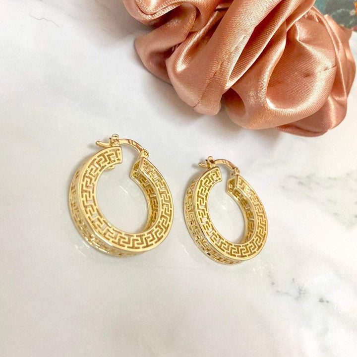 Vintage Egyptian Hoops for women