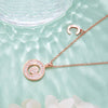 Customized "C" Letter Moissanite Diamond Necklace