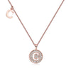 Customized "C" Letter Moissanite Diamond Necklace