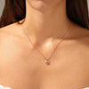 1.0 CT Cushion Moissanite Diamond Solitaire Necklace