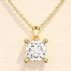 1.0 CT Cushion Moissanite Diamond Solitaire Necklace