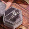 2.0 - 4.50 CT Radiant CVD Diamond Pave Setting Engagement Ring