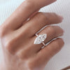 3.0 - 7.0 CT Marquise CVD Diamond Hidden Halo & Pave Engagement Ring