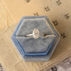 1.0-3.0 CT Oval CVD Diamond Solitaire Engagement Ring