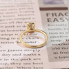 1.0-3.0 CT Radiant CVD Diamond Solitaire Engagement Ring