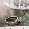 1.0-3.0 CT Round CVD Diamond Pave Setting Engagement Ring