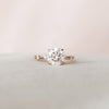 2.70CT Round Moissanite Solitaire Dainty Style Engagement Ring