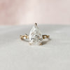 2.50CT Pear Cut Nature Inspired Twig Style Moissanite Engagement Ring