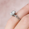 2.50CT Round Moissanite Nature Inspired Twig Style Engagement Ring