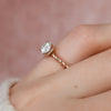 1.0CT Round Cut Moissanite Braided Bridal Ring Set