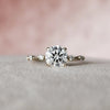 1.50CT Round Brilliant Cut Moissanite Solitaire Bridal Ring Set